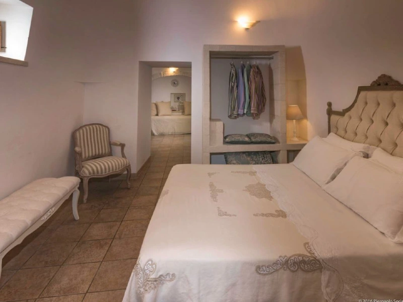 Trulli Cottage Schlafzimmer