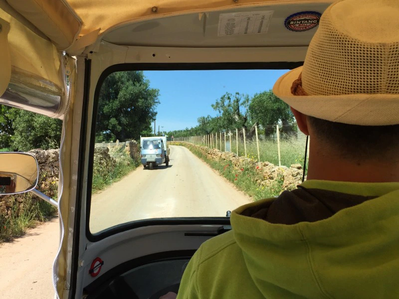 Tuktuk Tour in Apulien