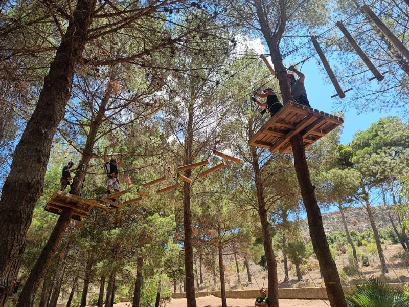 Abenteuer Kletterpark in Erice