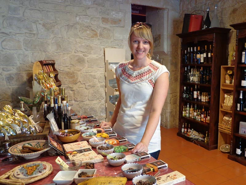 Kochen in Avola, Italien