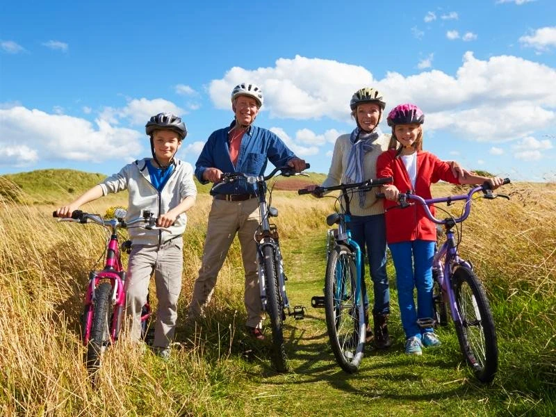Sardinien mit Kindern: Fahrradtour auf Sinis Halbinsel
