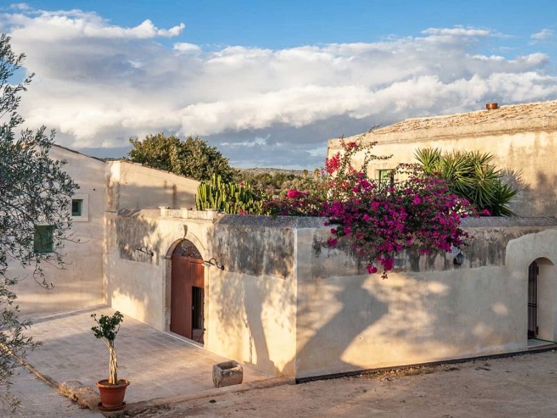 Unterkunft von außen in Noto