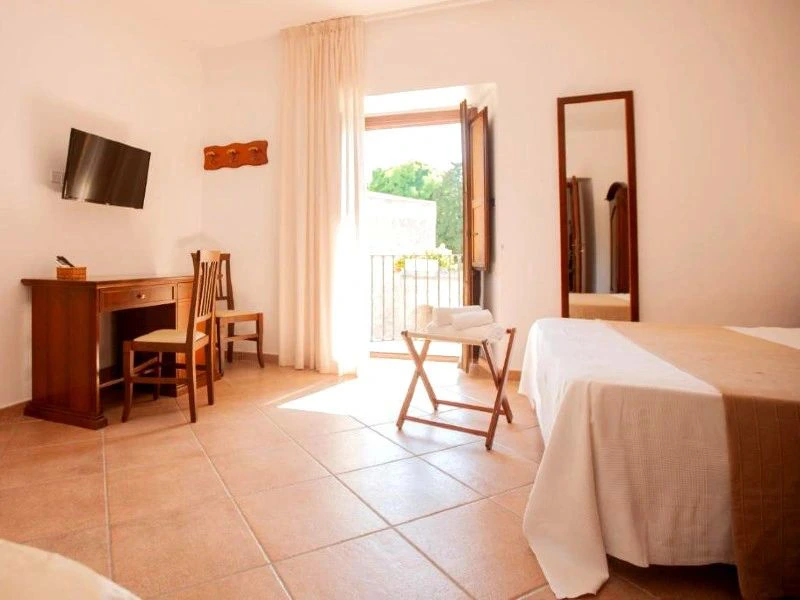 Gemütliches Hotelzimmer in Erice, Italien