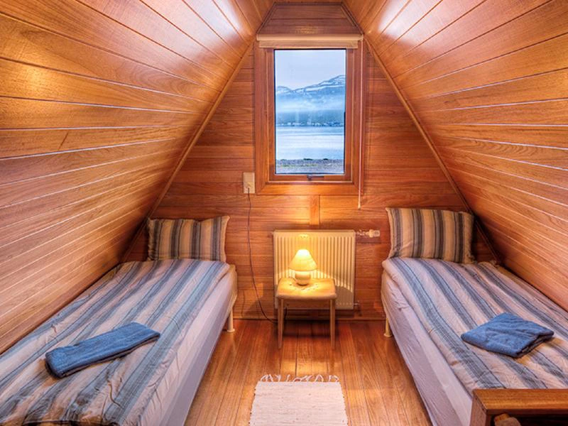 Gemütliche Zimmer im Ferienhaus an den Ostfjorden