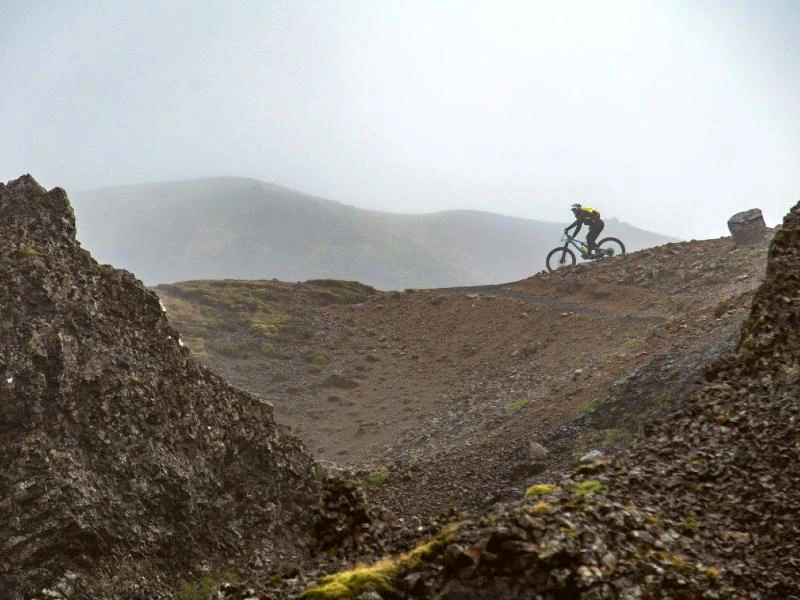 Mountainbiketour in Island