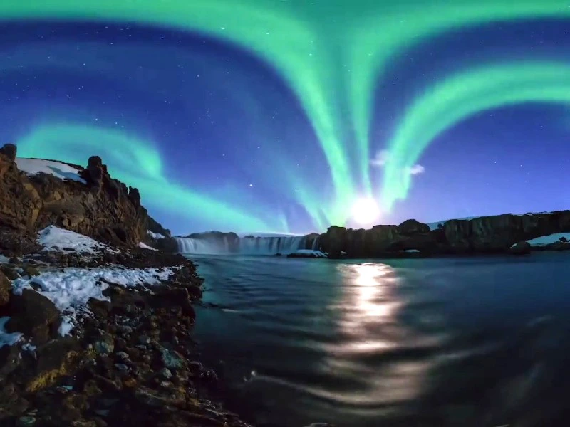 Nordlichter in Island