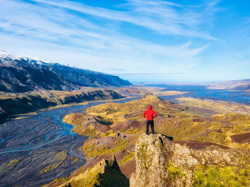 Wandern in thorsmörk in island