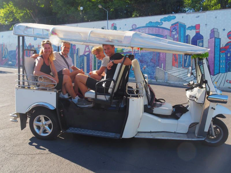 Tuktuk Tour durch Lissabon