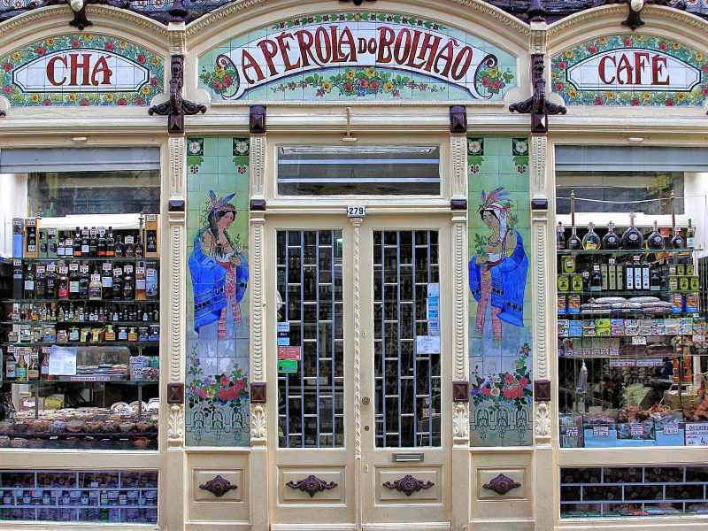 Hauswand in Portugal