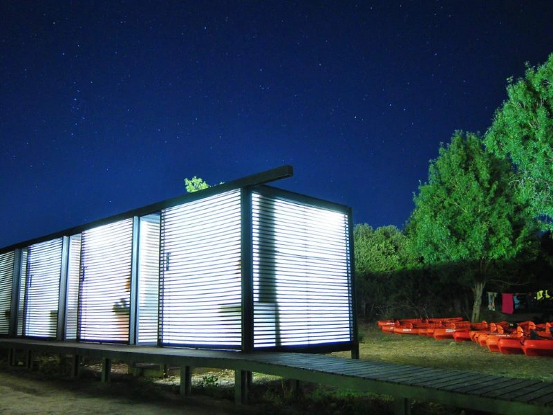 Toiletten beim Glamping im Alentejo