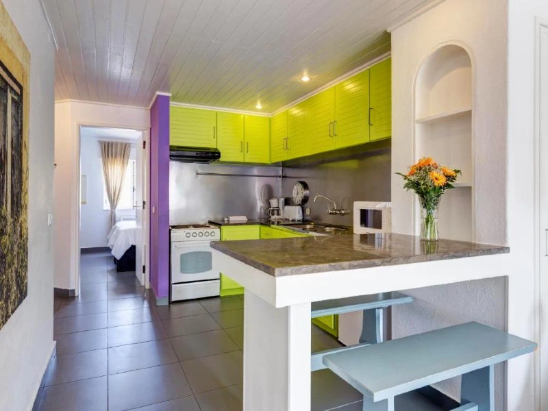 Küche im Apartment an der Costa Vicentina