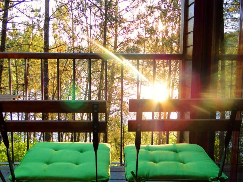 Glamping Peneda Geres Terrasse