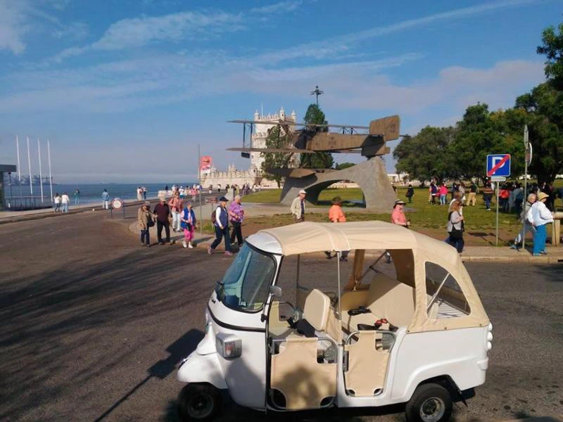 Tuktuk Tour durch Lissabon