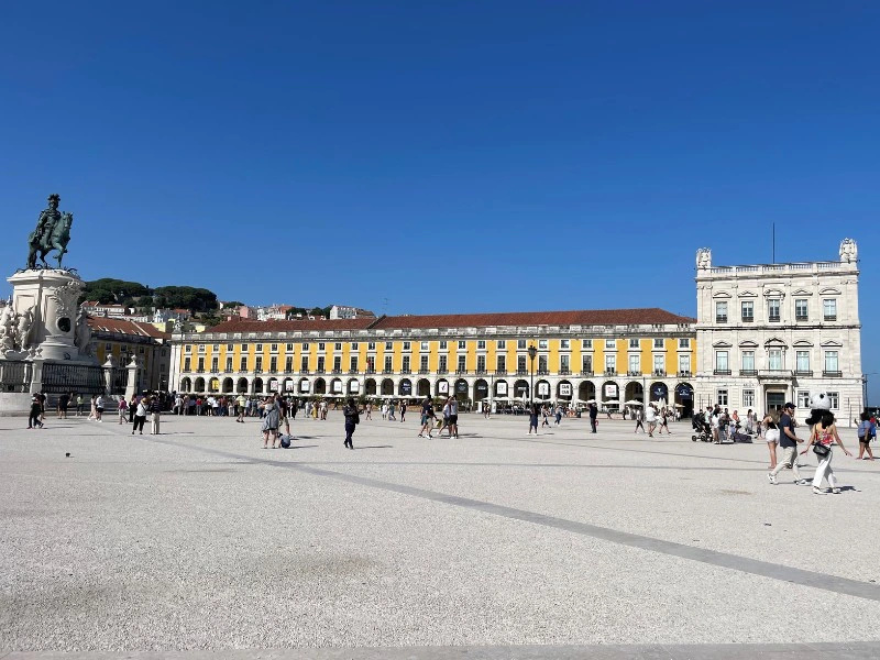 Praca do Comercio in Lissabon, Portugal
