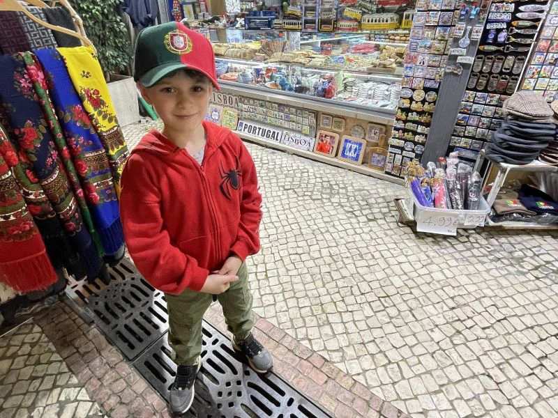 Auf Shoppingtour in Lissabon, Portugal