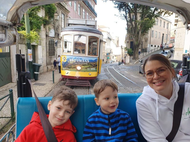 Mit dem Tuk Tuk durch Lissabon, Portugal