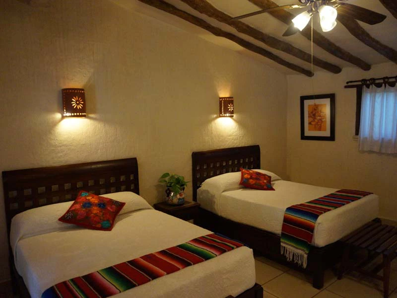 Zimmer im Hotel bei Chichen Itza in Mexiko