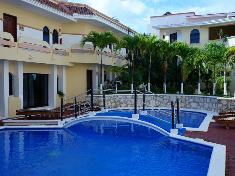 Hotelpool Playa del Carmen in Mexiko