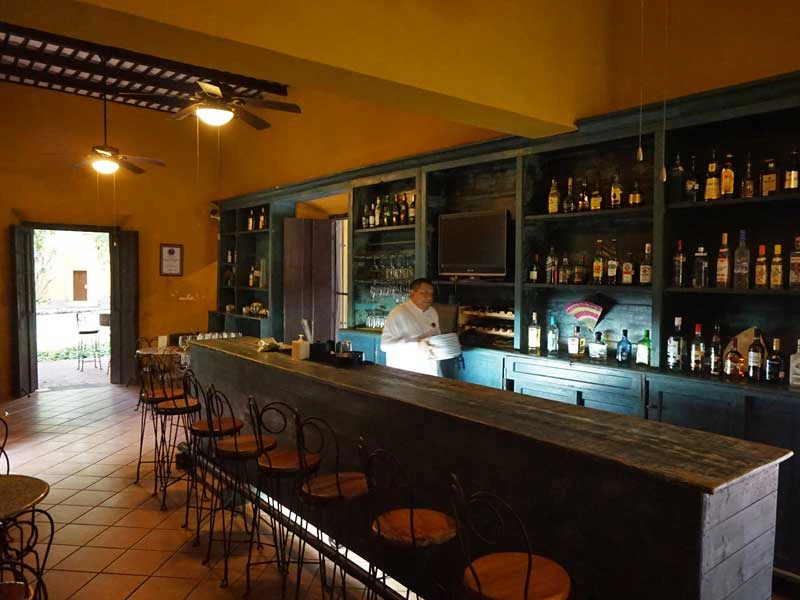Bar im Hotel in Merida in Mexiko