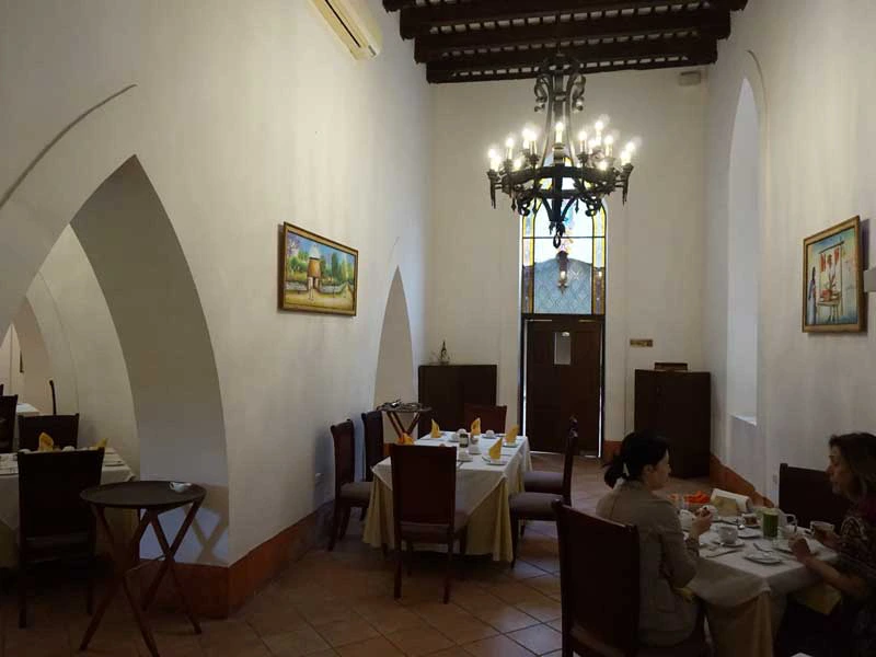 Restaurant im Hotel in Merida in Mexiko