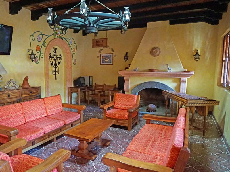 Aufenthaltsraum in San Cristobal in Mexiko