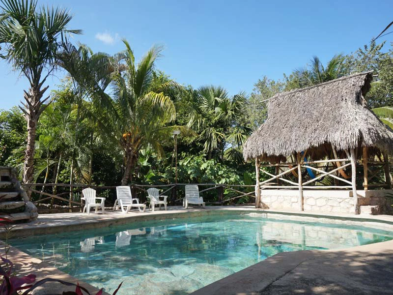 Hotelpool Izamal in Mexiko