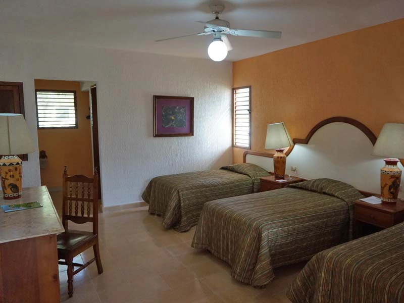 Zimmer in Calakmul in Mexiko