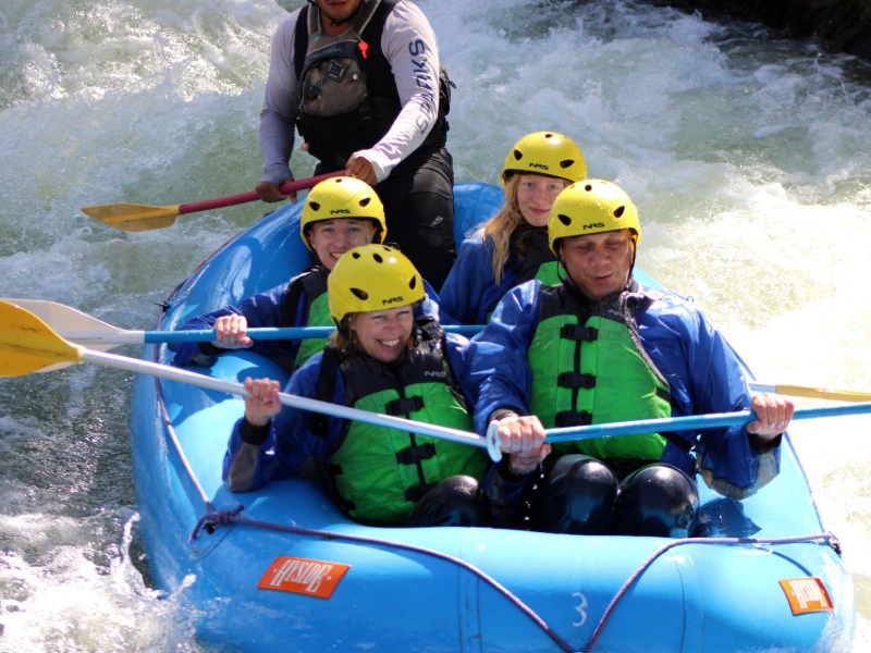 Rafting bei Palenque in Mexiko