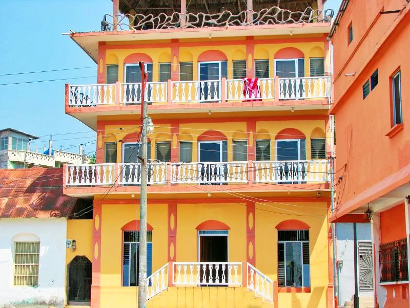 Hotel in Flores in Guatemala