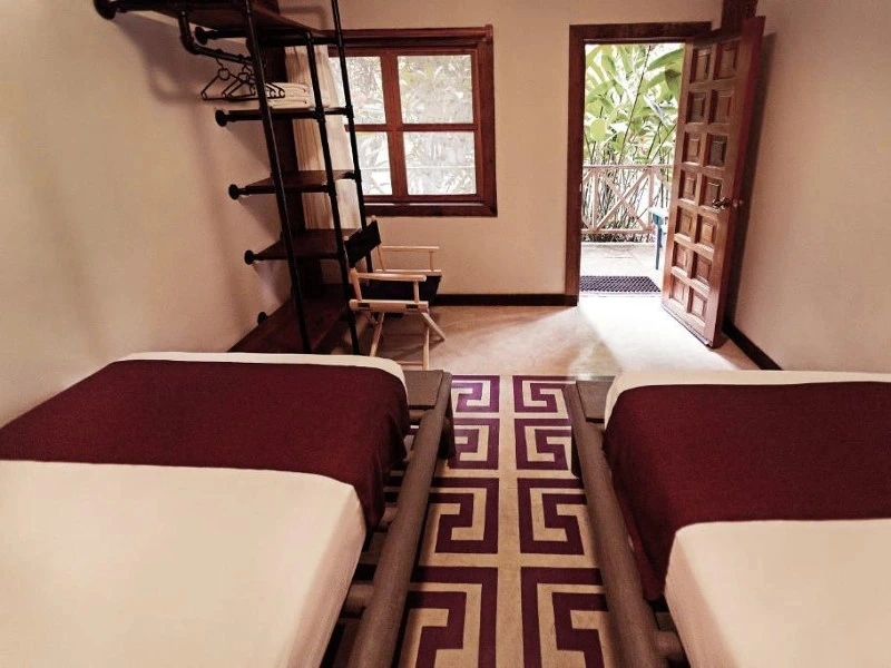 Hotelzimmer in der Dschungellodge