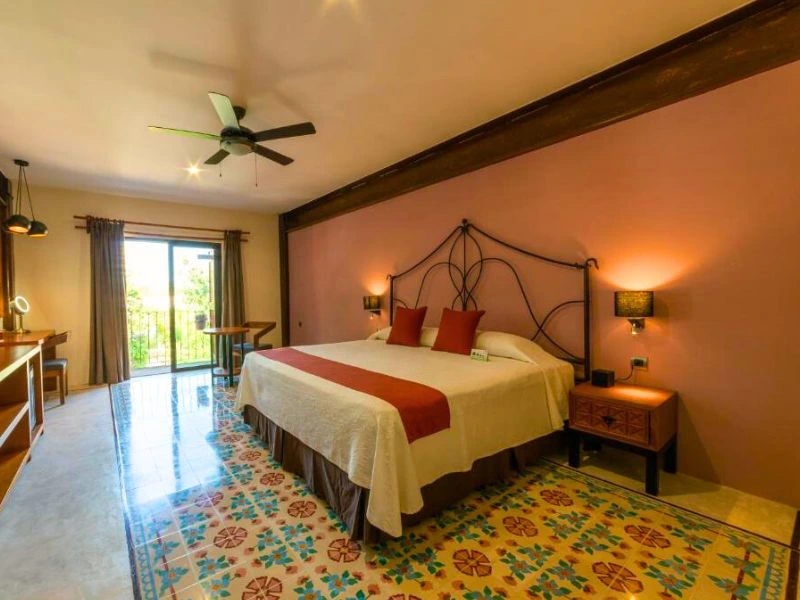 Zimmer im Hotel bei Chichen Itza in Mexiko