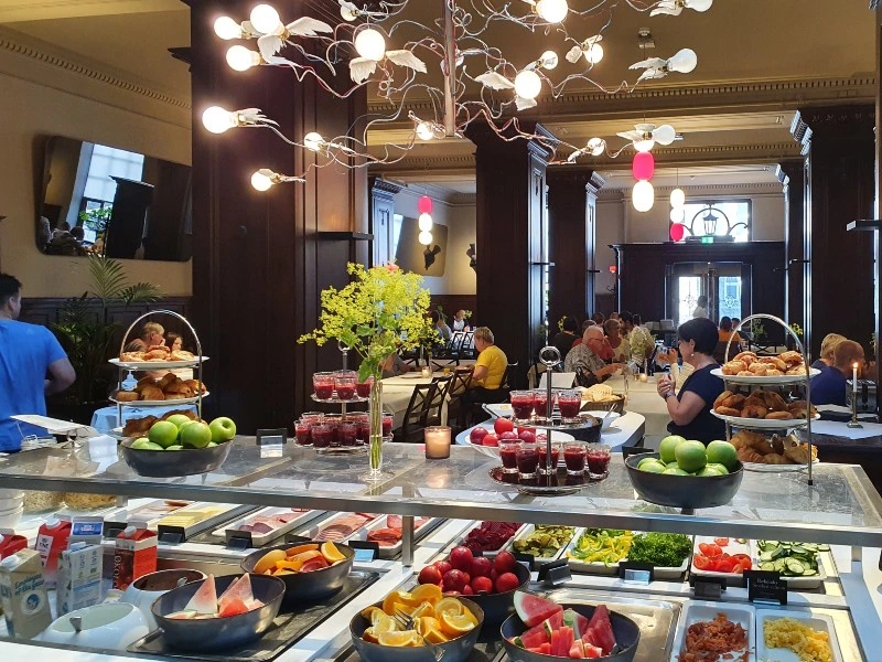 Hotelrestaurant in Bergen, Norwegen