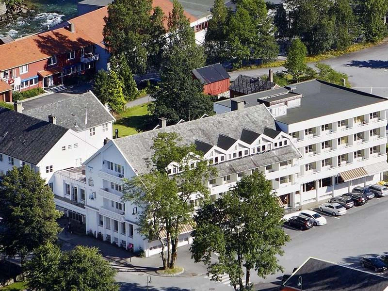 Hotel am Hardangerfjord, Norwegen