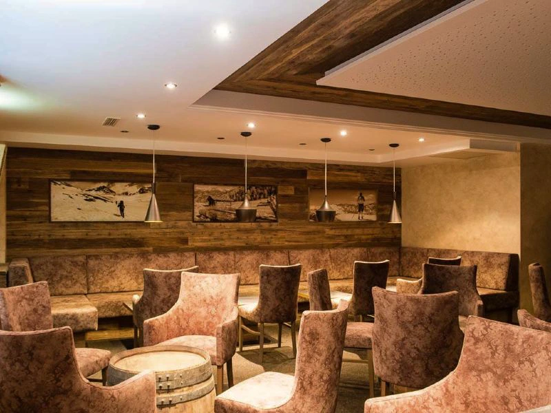 Hotellobby bei Jotunheimen, Norwegen