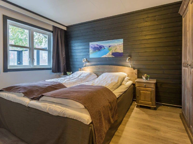 Hotelzimmer bei Jotunheimen, Norwegen