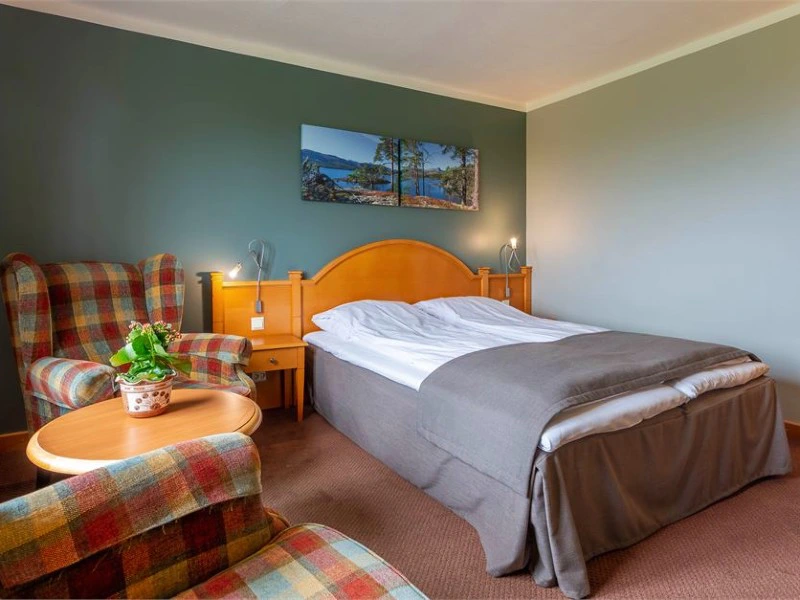 Hotelzimmer bei Jotunheimen, Norwegen