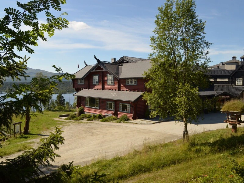 Hotel im Rondane Nationalpark, Norwegen