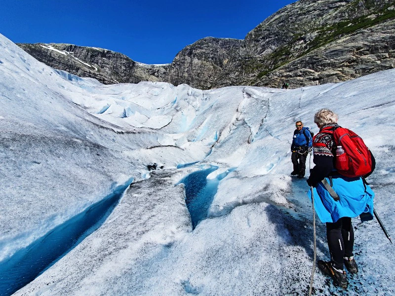 Gletscherwanderung in Norwegen