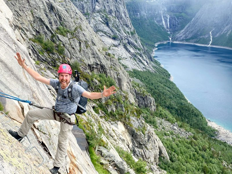 Trolltunga Via Ferrata, Norwegen