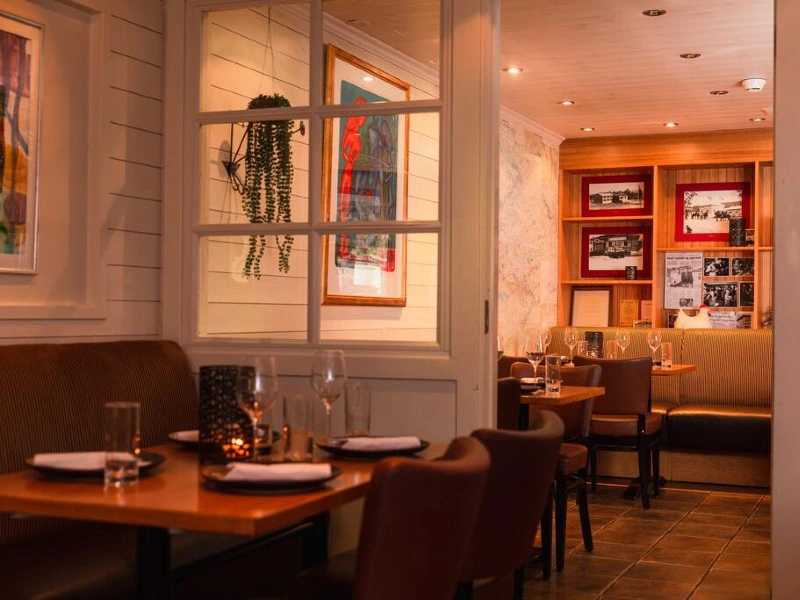 Hotelrestaurant in Geilo, Norwegen