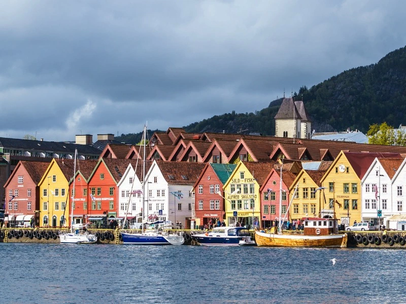 Norwegen Reiseziele - Bergen