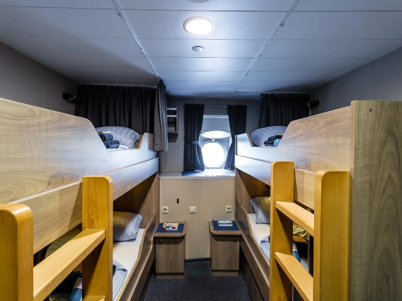 Vierbett Kabine, Spitzbergen, Norwegen
