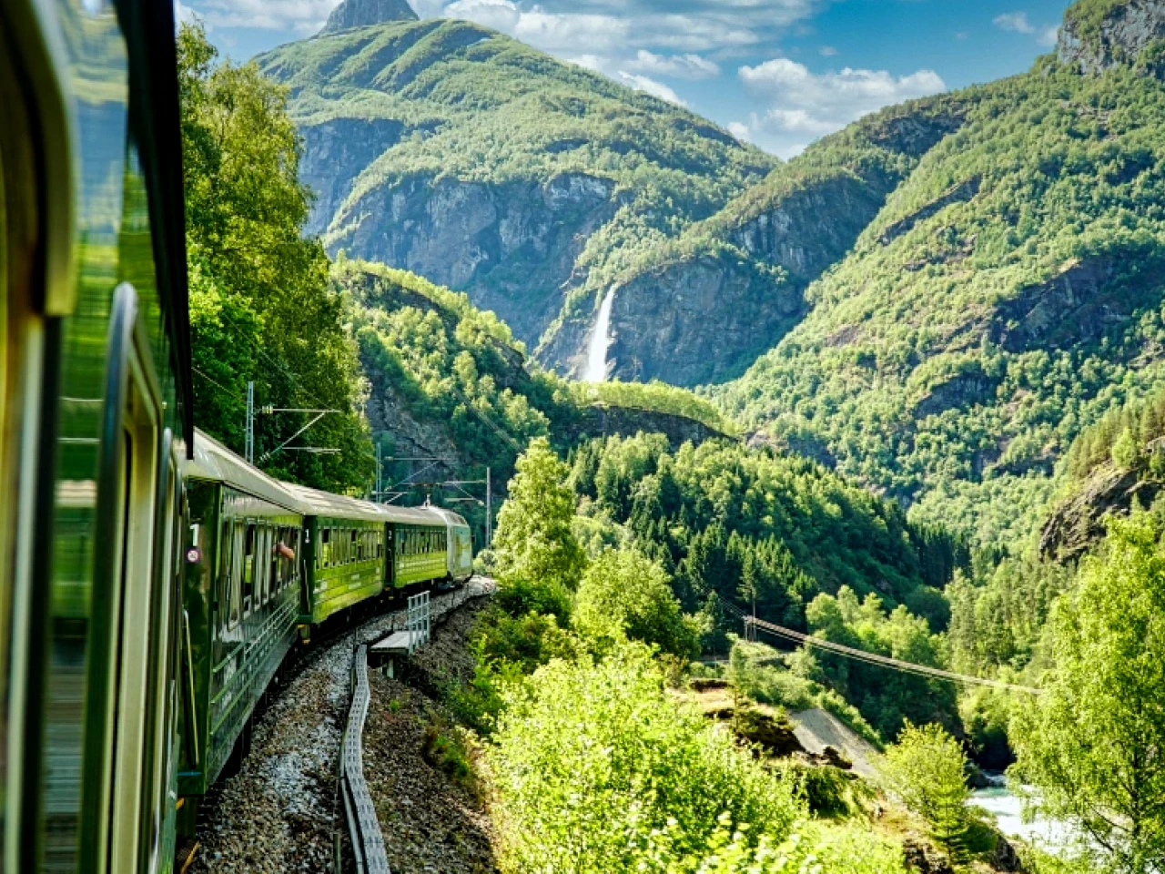 eine Fahrt mit der Flambahn