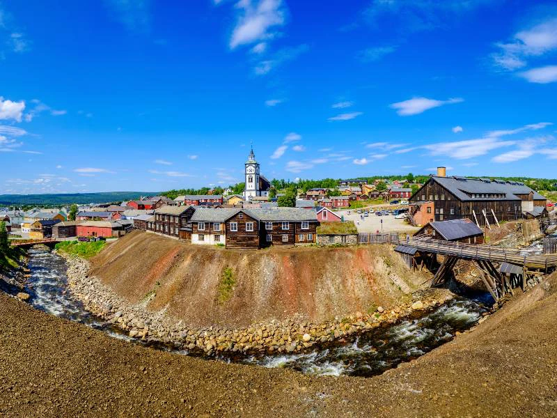 Blick auf Røros