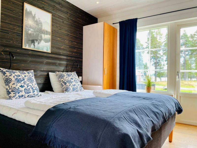 Schlafzimmer einer Cabin in Dalarna, Schweden