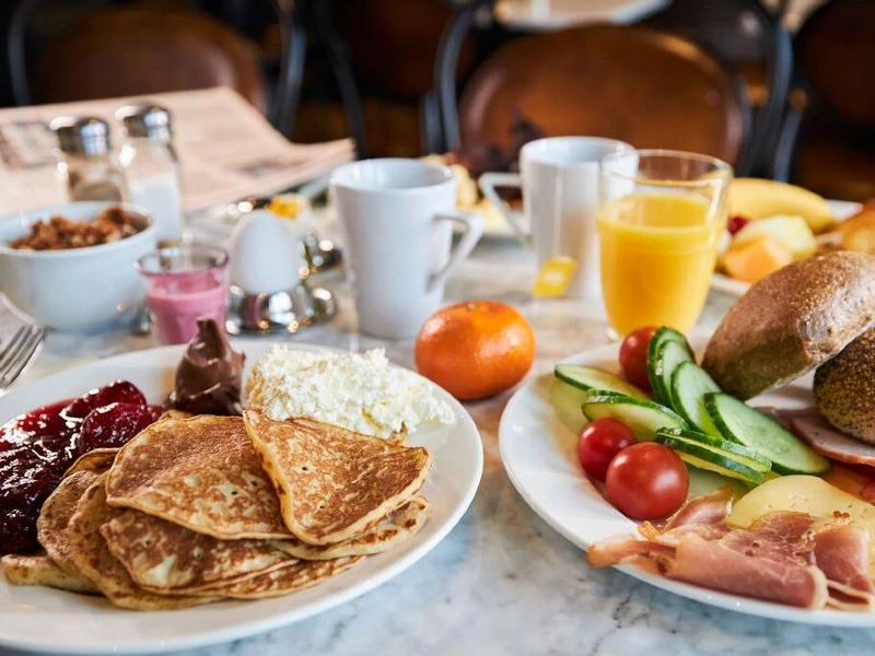 Schweden Göteborg Hotel Frühstück