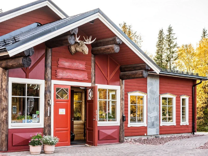 Schweden Idre Hotel Aussen