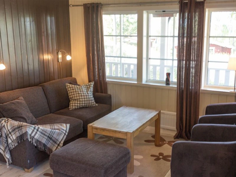 Schweden Värmland Hütte Wohnraum