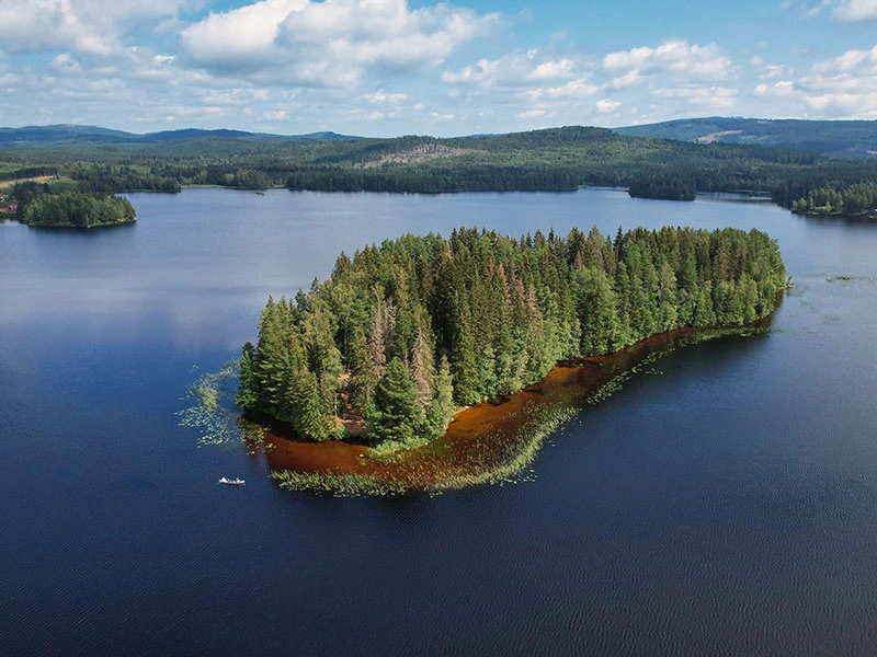 Värmland Kanu Tour in Schweden