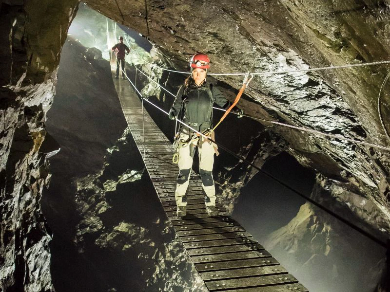 Reisende in der Adventure Mine
